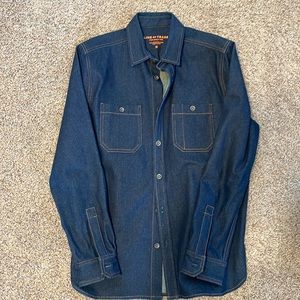 Line of Trade raw denim work shirt